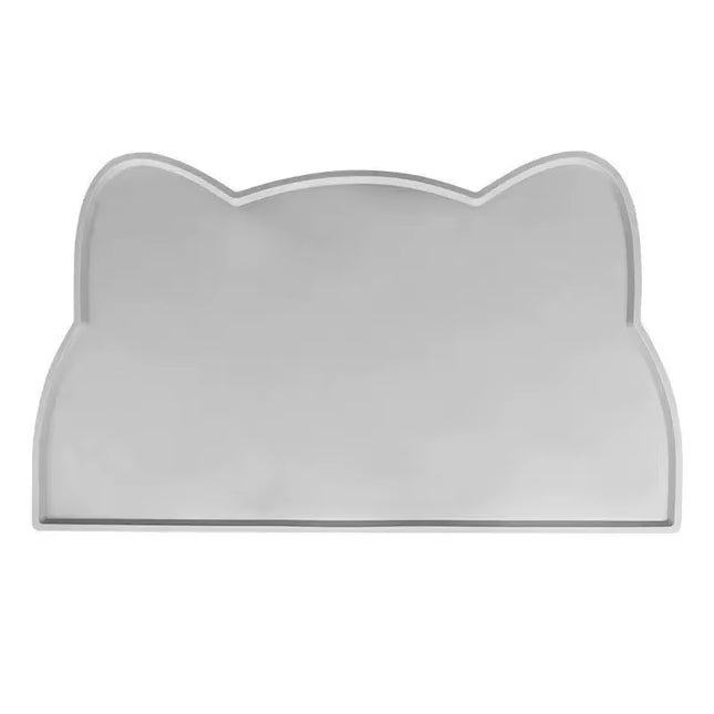 Cats and Dog Bowl Mats Cats Waterproof and Leak-Proof Pad Pet Placemat Anti-Slip Easy to Clean Food Grade Silicone Anti-Dirty