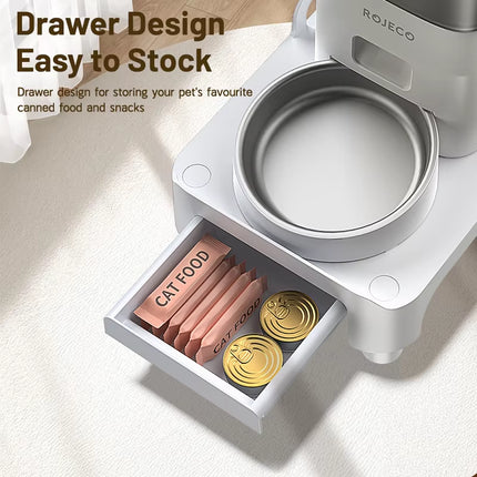Multifunction Feeder Elevated Bracket for Automatic Pet Feeder Adjustable Height Size Pets Cat Dog Feeder Bowl Holder