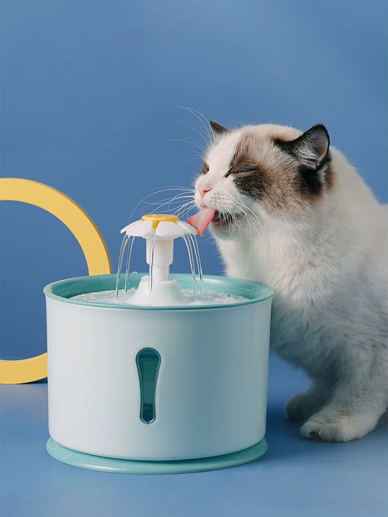 1 Pet Smart Water Dispenser with Automatic Circulating Filtration and Water Feeder Suitable for Cats and Dogs