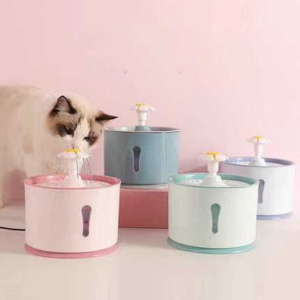 1 Pet Smart Water Dispenser with Automatic Circulating Filtration and Water Feeder Suitable for Cats and Dogs