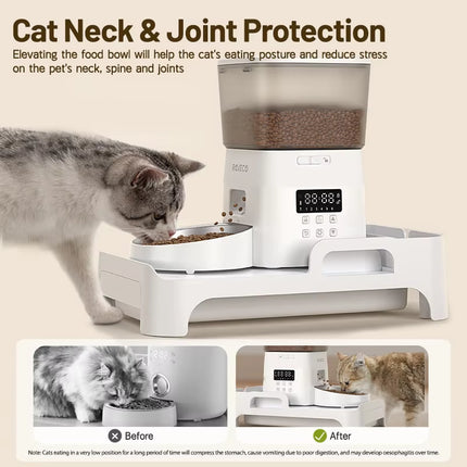 Multifunction Feeder Elevated Bracket for Automatic Pet Feeder Adjustable Height Size Pets Cat Dog Feeder Bowl Holder