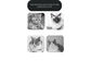 Cat Water Dispenser, Pet Automatic Feeder, Flowing Water without Plug, Water Bowl Feeder