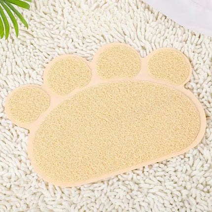 New Cat Litter Mat Pet Meal Pad anti Dirt Prevent Slippery Cushion Splashing Sand Rug Cats Cage Foot Mat Dog Carpet Pet Products