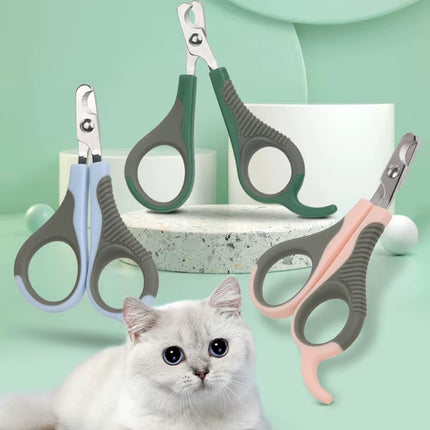 Cat Nail Clippers Pet Clippers Dog Grooming Cleaning Pet Nail Cat Elbow Cat Nail Clipper Dog Nail Beauty Scissors Pet Supplies