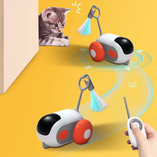 Smart Interactive Cat Toy Car or Interactive Ball Toy that your Fur babies will love.