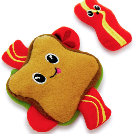 Silly Snacks & Funny Food Crinkle Catnip Toys - Interactive Fun for Indoor Cats & Kittens of All Breeds!