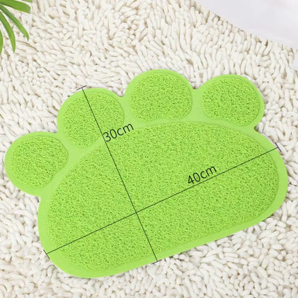 New Cat Litter Mat Pet Meal Pad anti Dirt Prevent Slippery Cushion Splashing Sand Rug Cats Cage Foot Mat Dog Carpet Pet Products