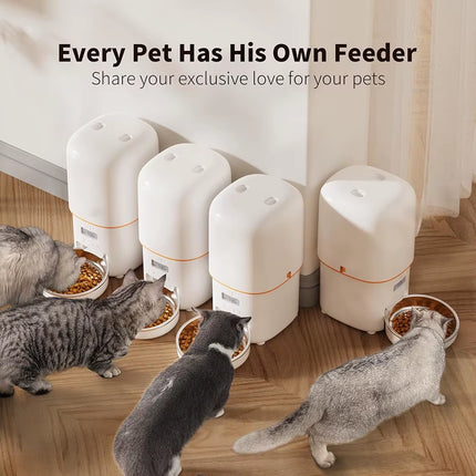 2L 5G Camera Pet Feeder Automatic Cat Smart Food Dispenser Auto Dog Slow Food WIFI Timed Quantitative Video Food Feeding Bowls