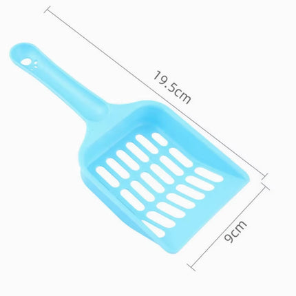1 PC Cat Litter Shovel Scoop Plastic Pet Toilet Poop Artifact Garbage Sand Shovel Pet Cleaning Artifact Cat Litter Scoop