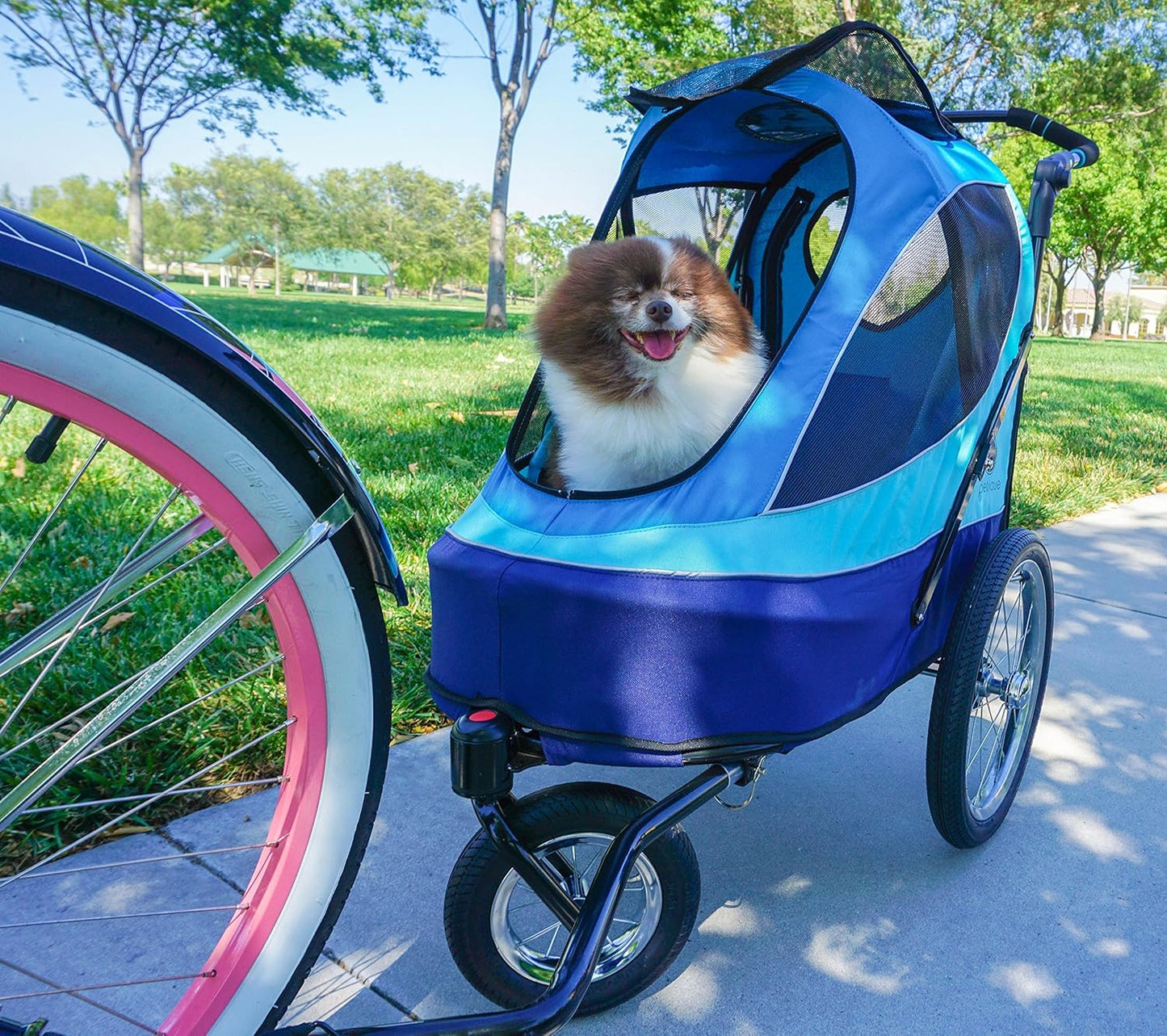 Petique All Terrain Jogger-Sailboat Pet Stroller, Sailboat, One Size