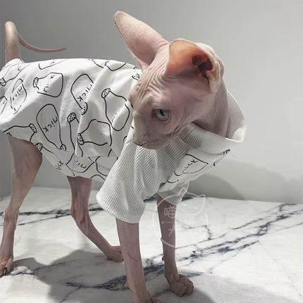Sphinx 100% Cotton T-Shirts for Cats and Dogs - Stylish and Comfortable Pet Apparel