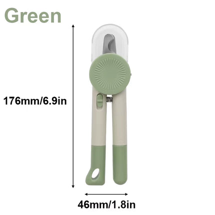 Led-Lit Pet Nail Clippers with Safety Guard - Designed for Cats and Dogs Splash Proof Stainless Steel Pet Nail Clippers