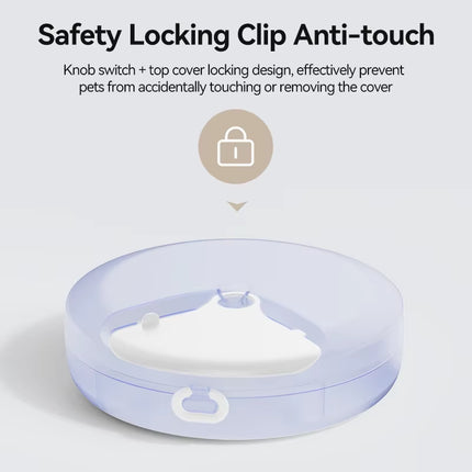 Automatic Pet Feeder 4 Meals for Wet Dry Food Feeding Wireless Smart Kibble Dispenser Cat Dog Multifunctional Cat Feeder