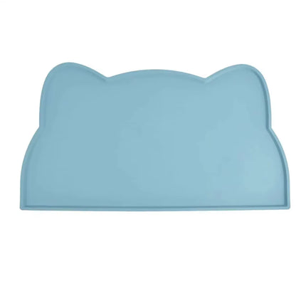 Cats and Dog Bowl Mats Cats Waterproof and Leak-Proof Pad Pet Placemat Anti-Slip Easy to Clean Food Grade Silicone Anti-Dirty