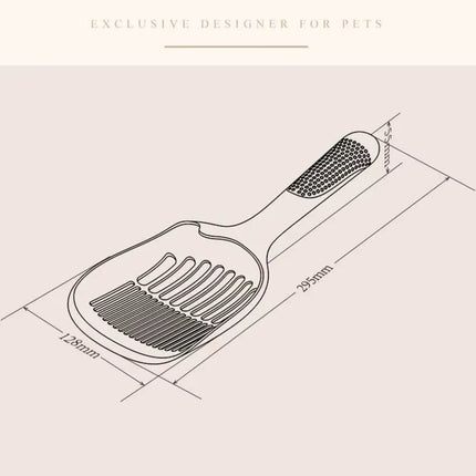 Cat Litter Scoop Plastic Pet Poo Shovel Practical Pets Poop Scooper Cat Sand Cleaning Products Durable and Easy to Clean