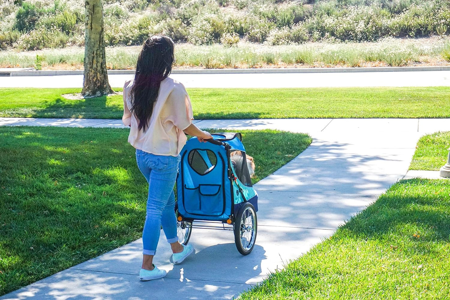 Petique All Terrain Jogger-Sailboat Pet Stroller, Sailboat, One Size