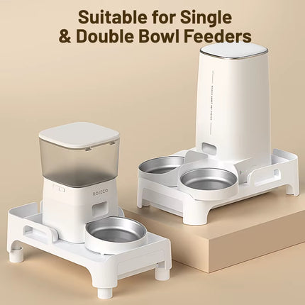 Multifunction Feeder Elevated Bracket for Automatic Pet Feeder Adjustable Height Size Pets Cat Dog Feeder Bowl Holder