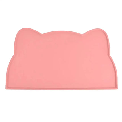 Cats and Dog Bowl Mats Cats Waterproof and Leak-Proof Pad Pet Placemat Anti-Slip Easy to Clean Food Grade Silicone Anti-Dirty