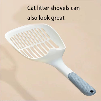 Cat Litter Scoop Plastic Pet Poo Shovel Practical Pets Poop Scooper Cat Sand Cleaning Products Durable and Easy to Clean
