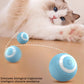 Engage Your Cat with Our Interactive Smart Moving Ball - Rechargeable 2 Mode Teaser Toy for Endless Fun!