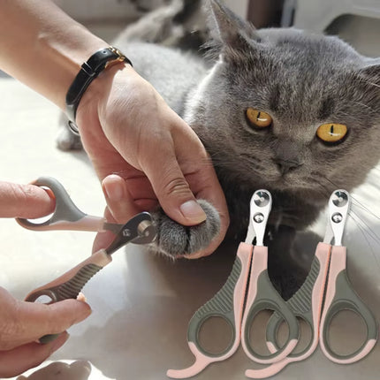 Cat Nail Clippers Pet Clippers Dog Grooming Cleaning Pet Nail Cat Elbow Cat Nail Clipper Dog Nail Beauty Scissors Pet Supplies