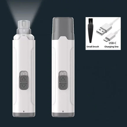 Electric Automatic Pet Nail Grinder for Dogs Cats Toe Paws Clippers USB Chargeable Trimmer Painless Paws Grooming Pet Nail Pets