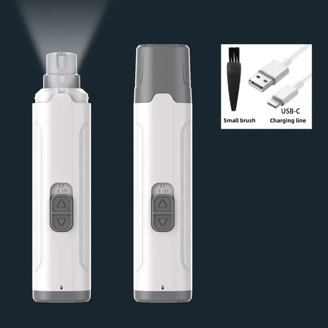 Electric Automatic Pet Nail Grinder for Dogs Cats Toe Paws Clippers USB Chargeable Trimmer Painless Paws Grooming Pet Nail Pets