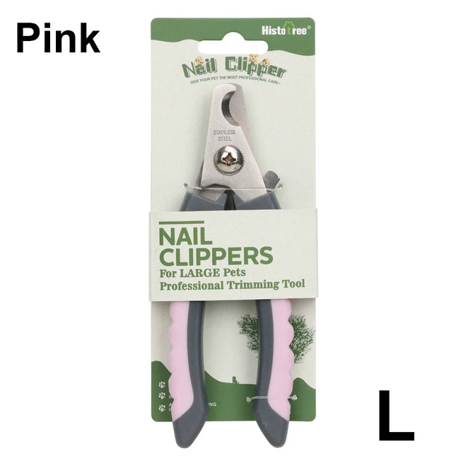 Pet Cat Dog Nail Clippers Stainless Steel Grooming Nail Dog Cat Nail Trimmer Labor-Saving Nail Clipper Pet Supplies
