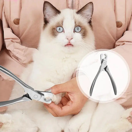 Professional Stainless Steel Pet Nail Clipper for Cat 