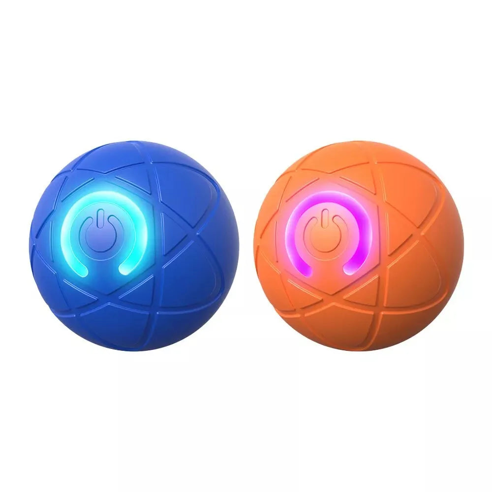 Smart Interactive LED Dog Ball - Bite-Resistant Bouncing Toy for Boredom Relief