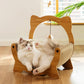 Cat Scratcher Couch Cat Sofa Cardboard Cat Scratcher Couch Cat Scratcher Sofa Bed Cardboard Cat Bed Cat Scratching Bed Cat Couches for Indoor Cats (C Shape)