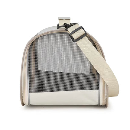 Portable Pet Carrier Bag for Small Dogs Cats Outdoor Foldable Cat Bag Breathable Cat Shoulder Bag Kitten Carrying Bag