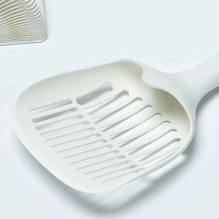 Cat Litter Scoop Plastic Pet Poo Shovel Practical Pets Poop Scooper Cat Sand Cleaning Products Durable and Easy to Clean