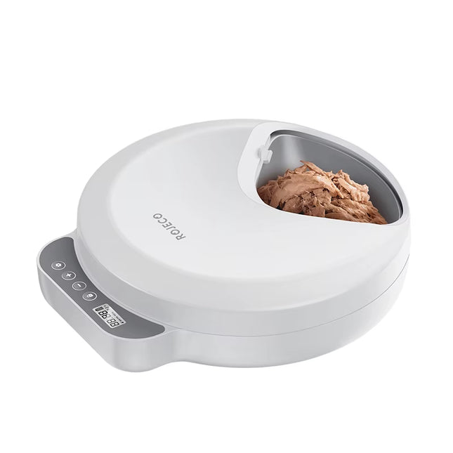 Automatic Pet Feeder 4 Meals for Wet Dry Food Feeding Wireless Smart Kibble Dispenser Cat Dog Multifunctional Cat Feeder
