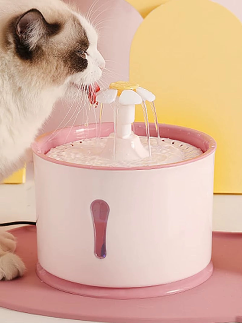 1 Pet Smart Water Dispenser with Automatic Circulating Filtration and Water Feeder Suitable for Cats and Dogs