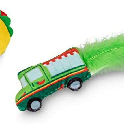 Silly Snacks & Funny Food Crinkle Catnip Toys - Interactive Fun for Indoor Cats & Kittens of All Breeds!