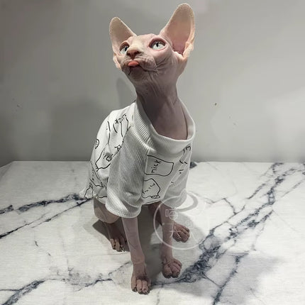 Sphinx 100% Cotton T-Shirts for Cats and Dogs - Stylish and Comfortable Pet Apparel