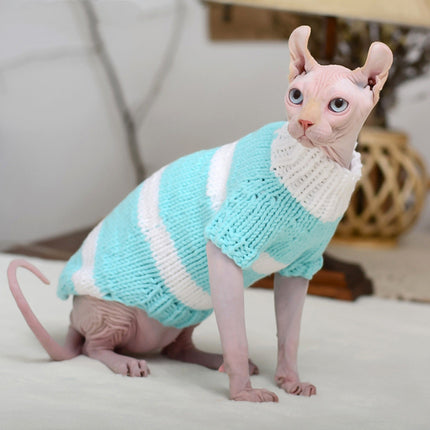 Cozy Warm Sweater for Hairless Cats - Stylish Pet Apparel