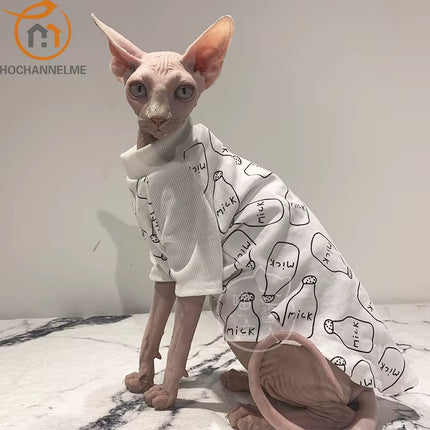 Sphinx 100% Cotton T-Shirts for Cats and Dogs - Stylish and Comfortable Pet Apparel