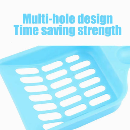 1 PC Cat Litter Shovel Scoop Plastic Pet Toilet Poop Artifact Garbage Sand Shovel Pet Cleaning Artifact Cat Litter Scoop